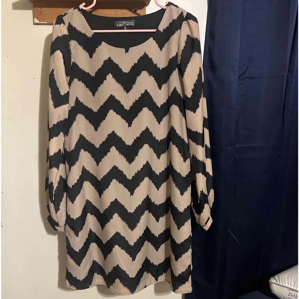 Women’s Dress | Chevron Print